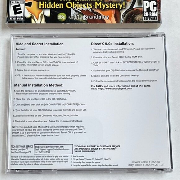 Hide & Secret Treasure For All Ages PC Games CD ROM E ESRB Viva Media Hidden - Picture 5 of 5